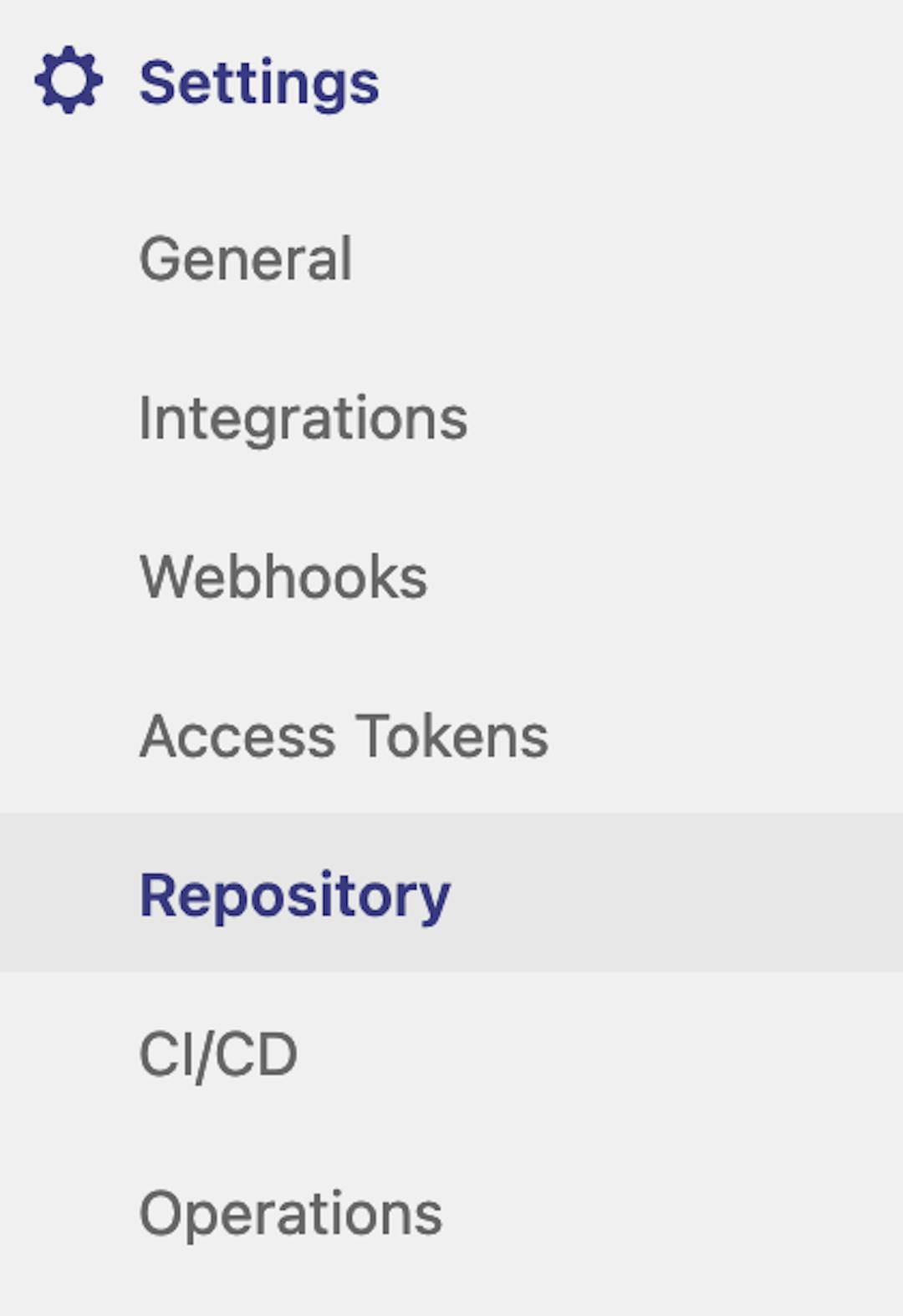 Repository Settings