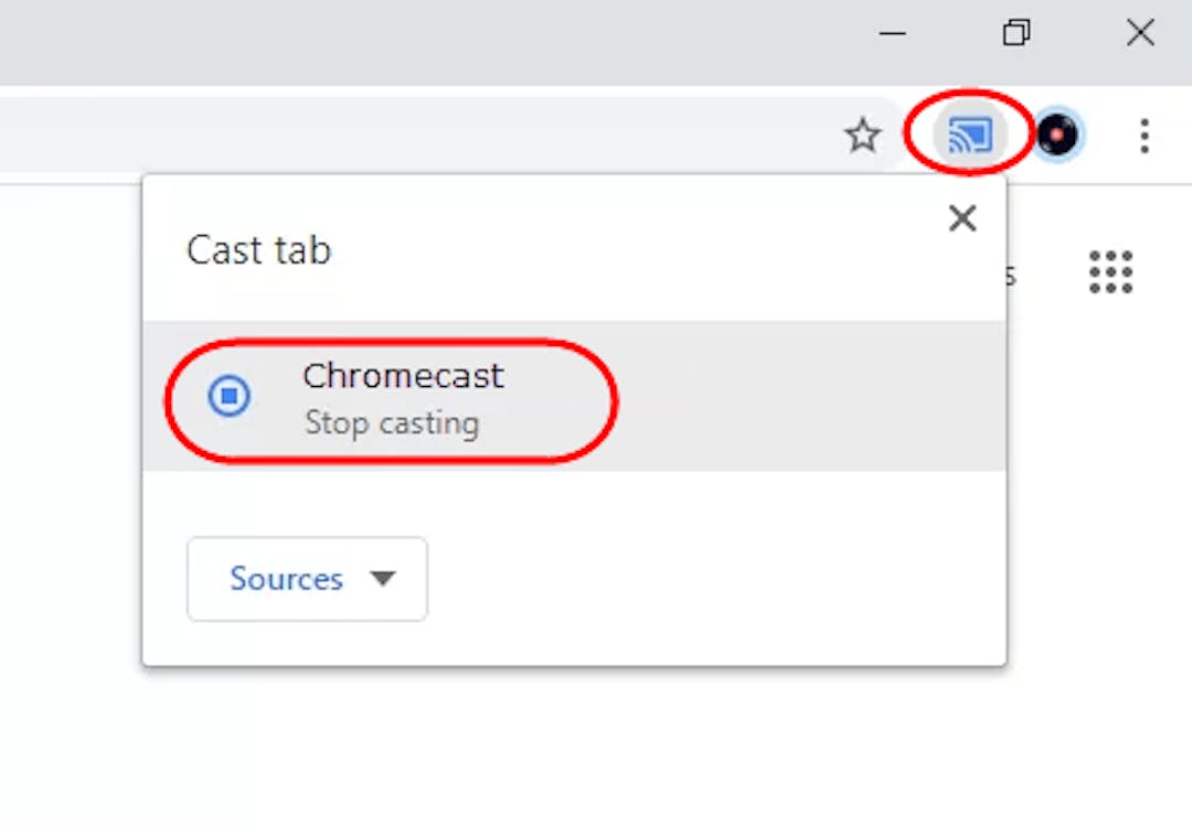 Chromecast Micrsoft Surface