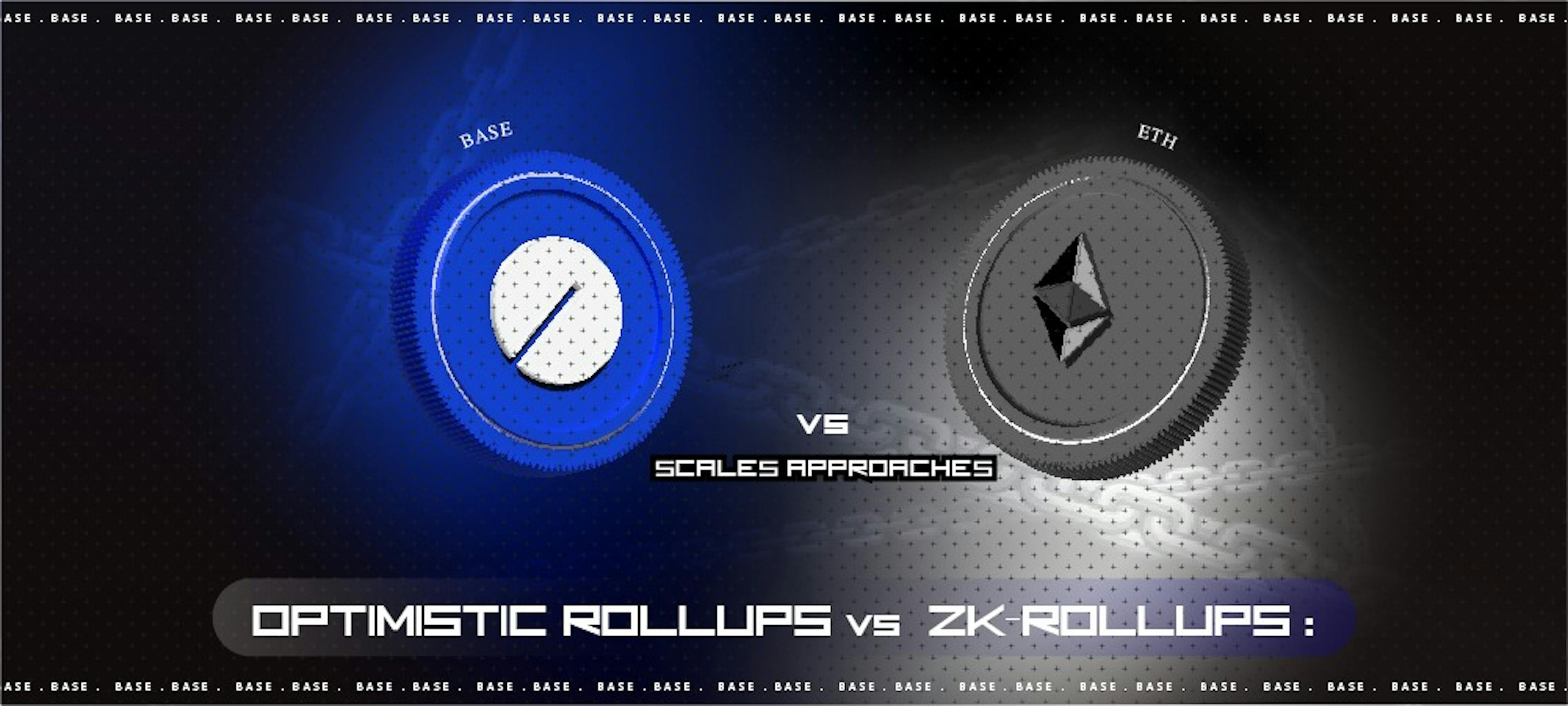 /optimistic-rollups-vs-zk-rollups-ethereum-vs-bases-scaling-approaches feature image