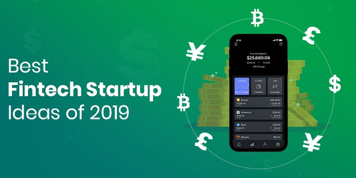 featured image - Best Fintech Startup Ideas of 2019