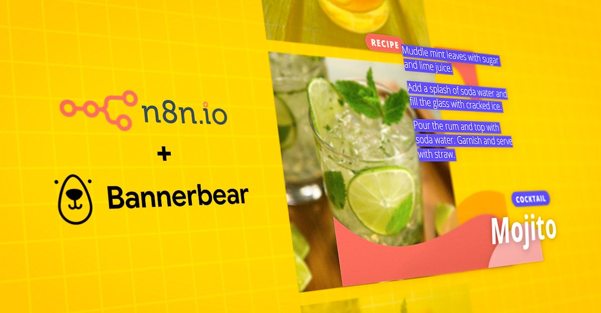 featured image - Automate Designs with Bannerbear and n8n