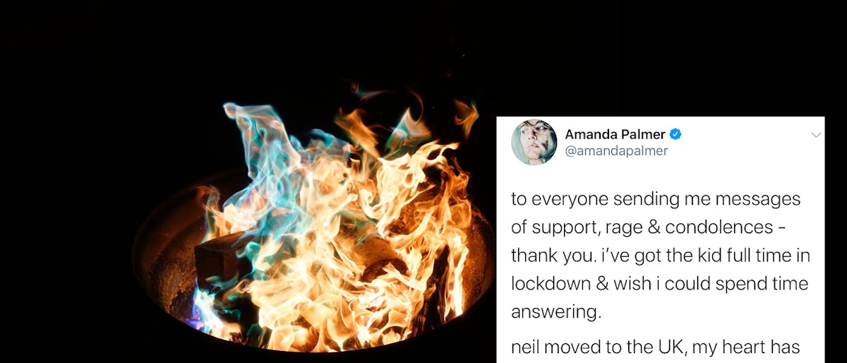 featured image - How Not to Use Patreon - Amanda Palmer Separates from Neil Gaiman