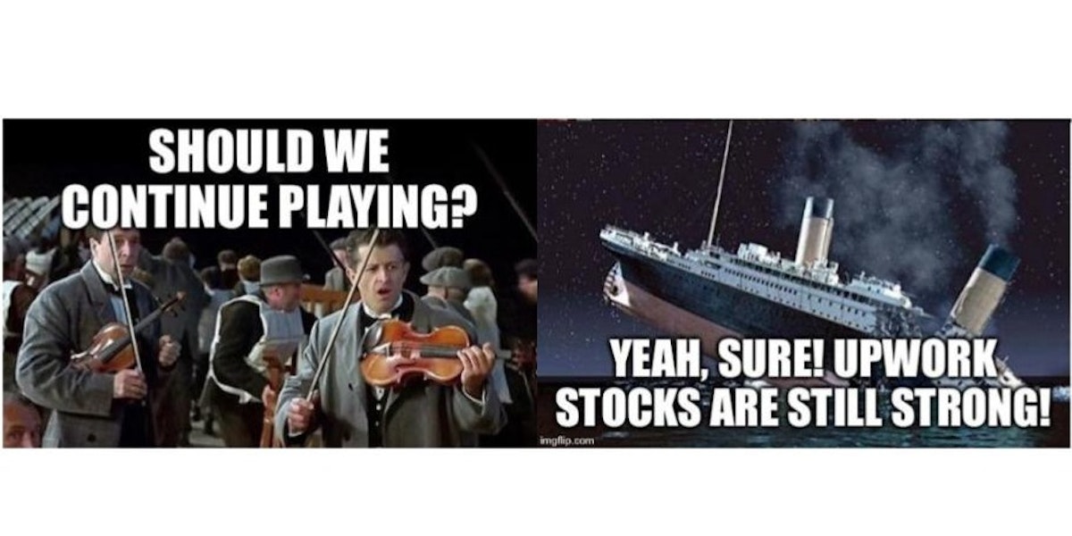 featured image - Upwork Second Quarter 2019 Financial Report: Titanic Orchestra At Their Finest