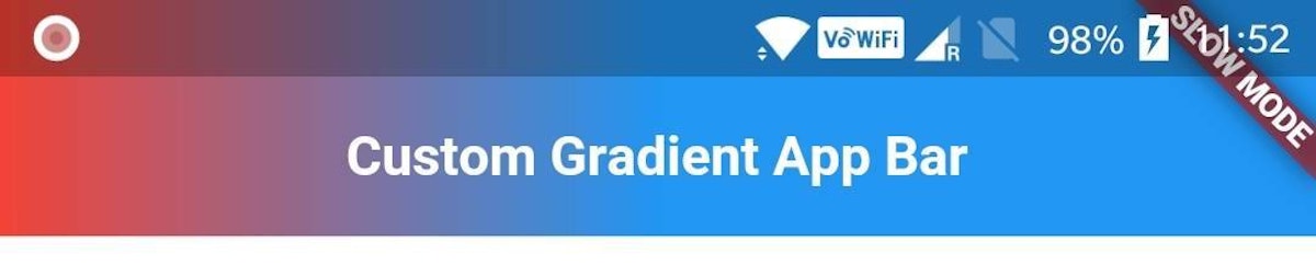 featured image - How To Create Simple Gradient App Bar With Flutter