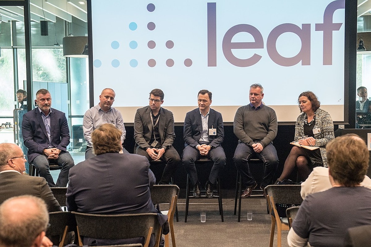 featured image - Leaf Launches in Microsoft's Dublin HQ