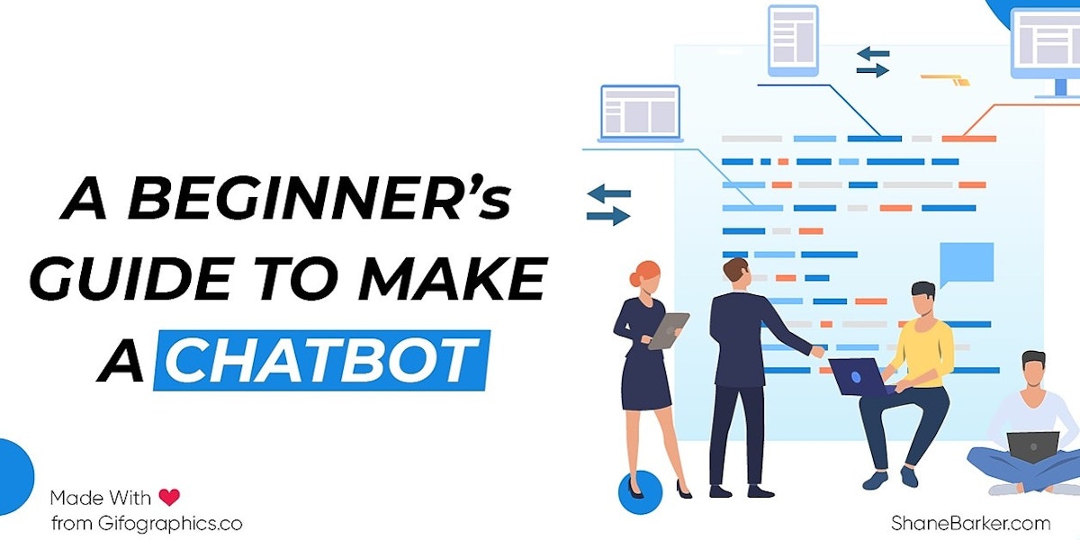 featured image - The Beginner’s Guide to Making a Chatbot