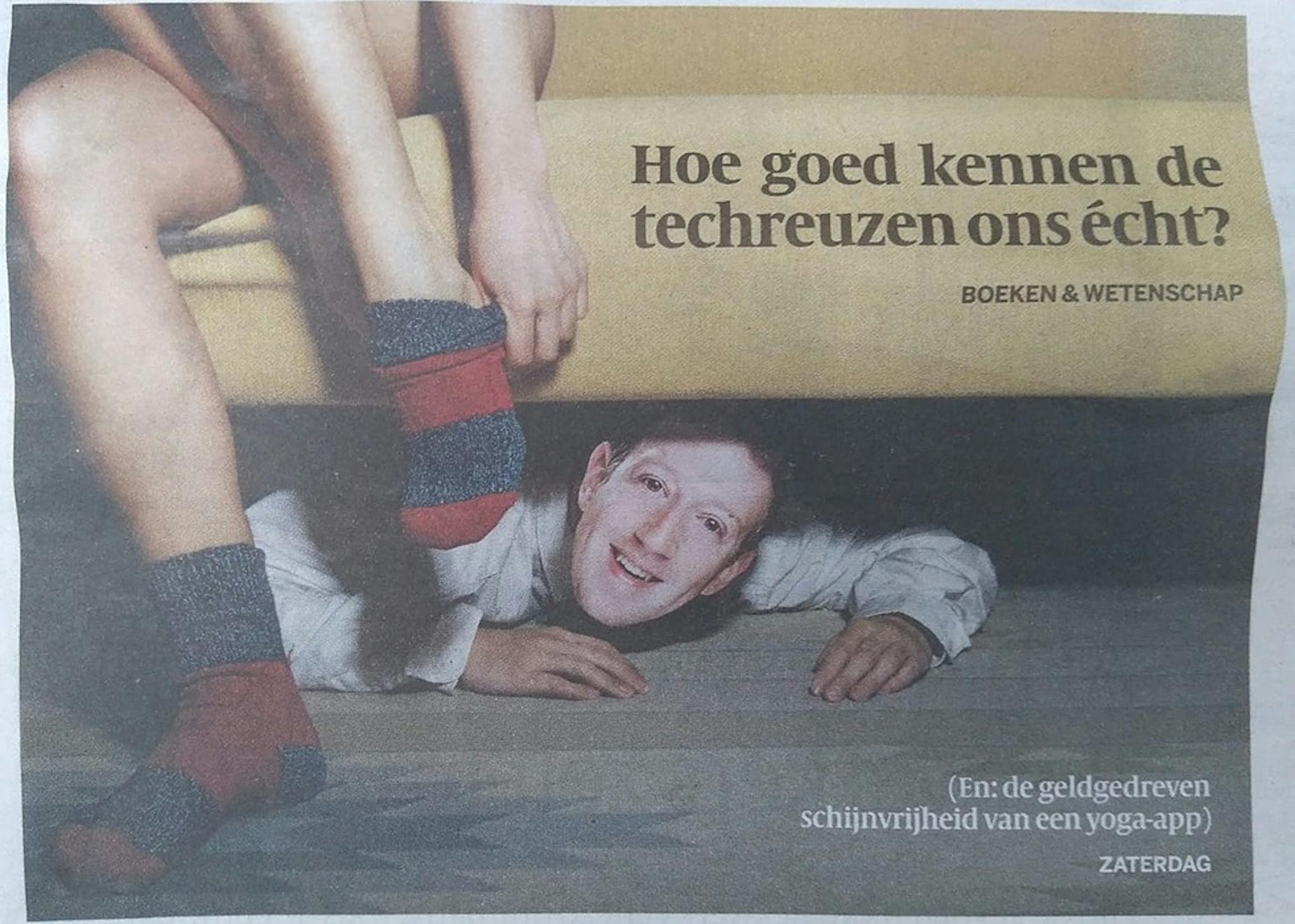 featured image - Great, Frightening Front-Page Creative From Amsterdam This Morning