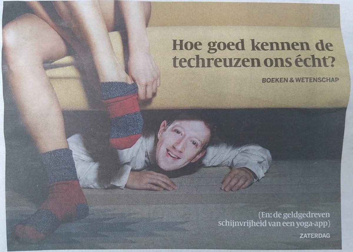 featured image - Great, Frightening Front-Page Creative From Amsterdam This Morning