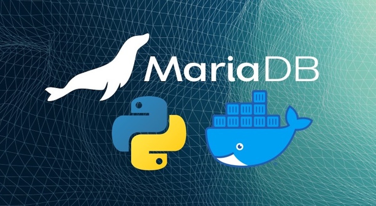 featured image - Primeros pasos con MariaDB usando Docker, Python y Flask