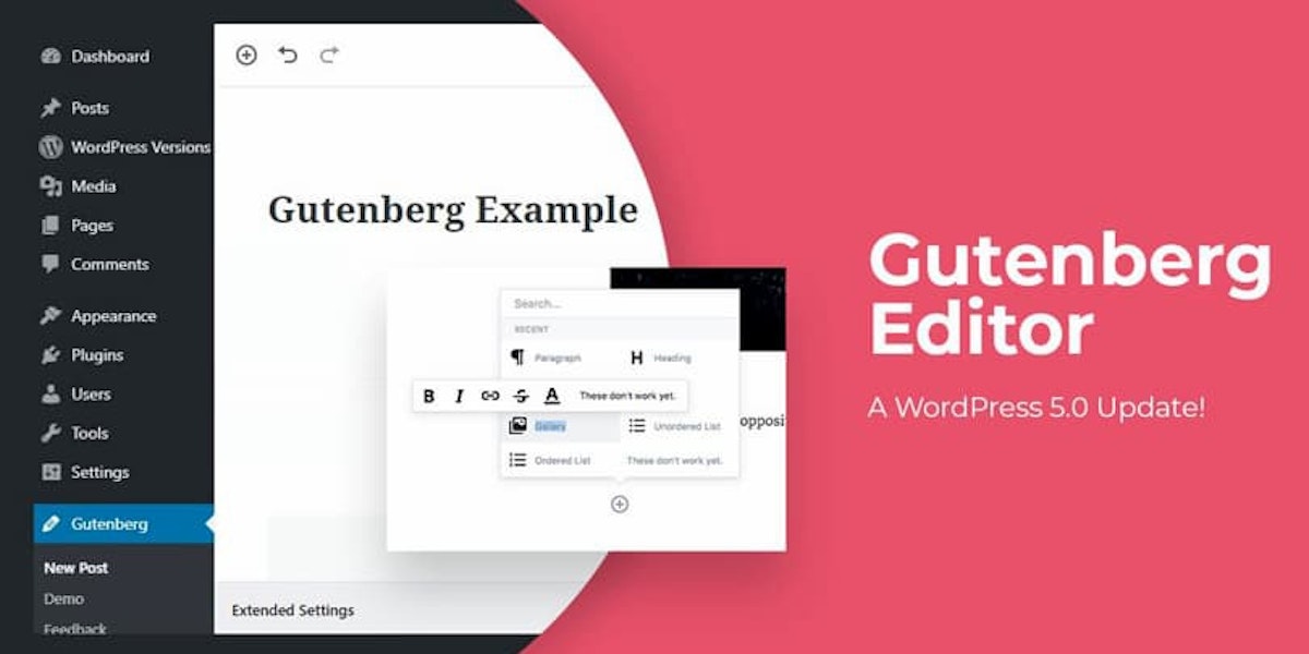 featured image - Here is all that you need to know in order to become an expert in Gutenberg editor by WordPress