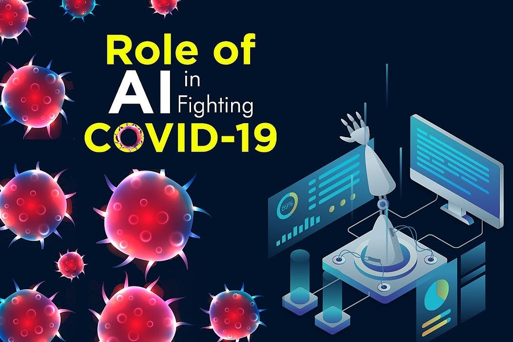 featured image - COVID-19: How AI Is Helping In The Fight