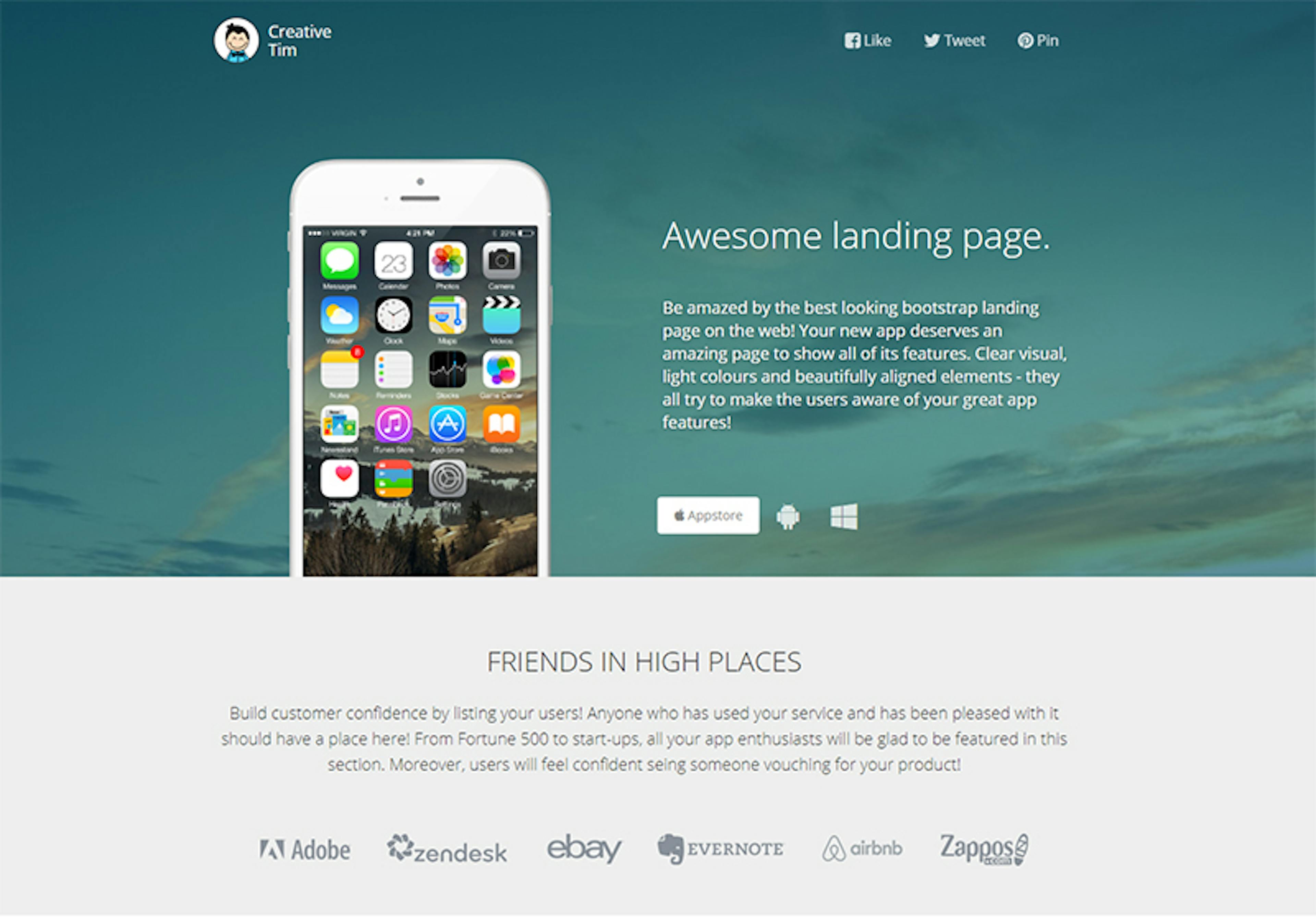 Free & Premium Bootstrap Landing Page Templates for Your Project