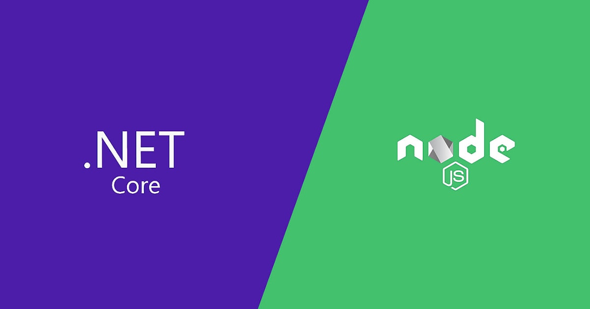 featured image - .NET vs Node.js