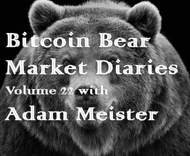 featured image - Bitcoin Bear Market Diaries Volume 22 with Adam Meister
