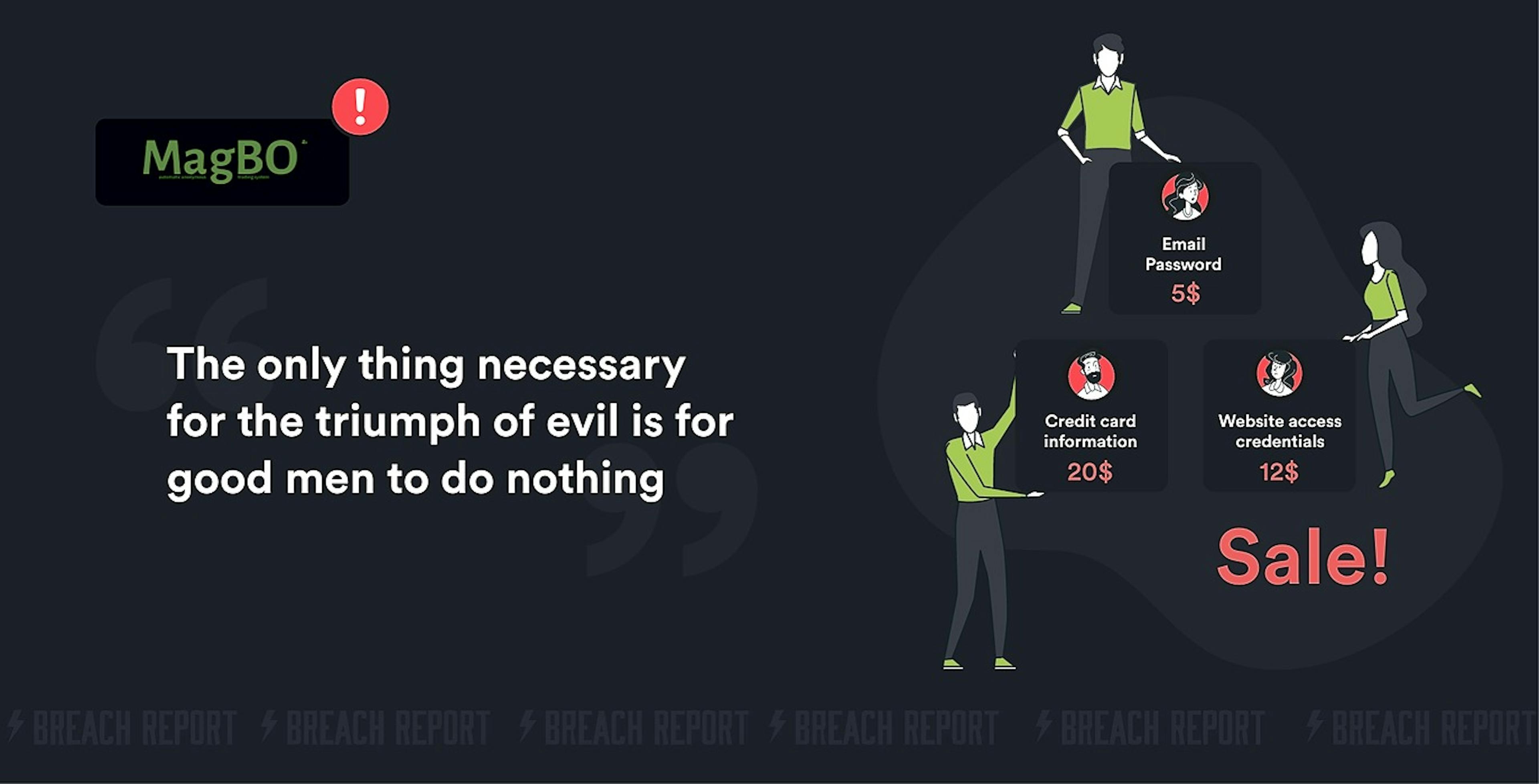 featured image - Darkweb Community MagBO Sells Data Stolen From Over 20k Websites