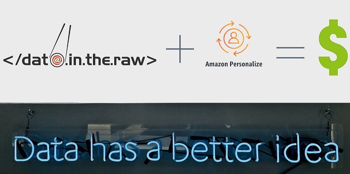 featured image - Use Amazon Personalize & Data in the Raw for Real-Time Recommendations: