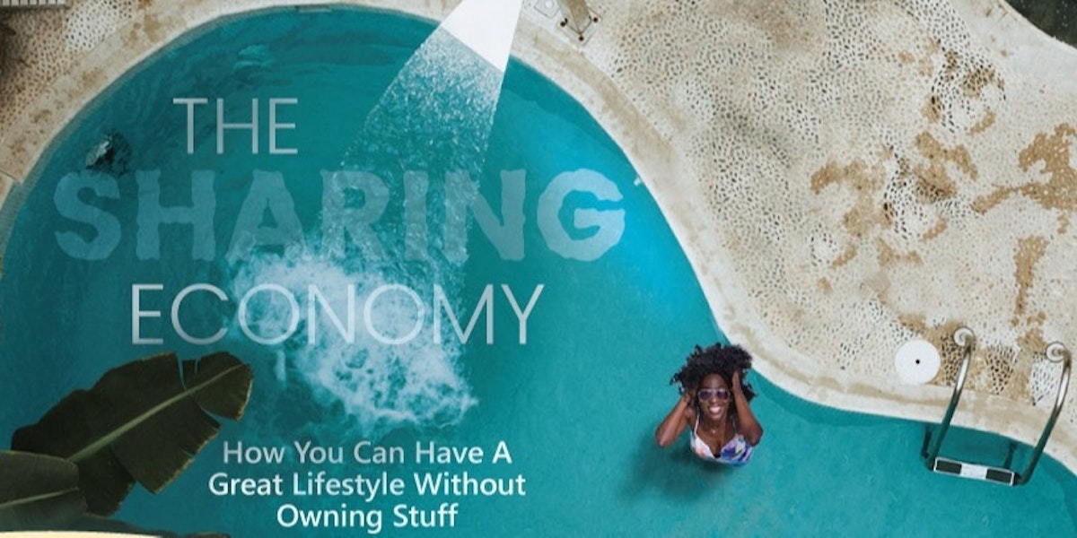 featured image - Diving Into The Sharing Economy [Infographic]
