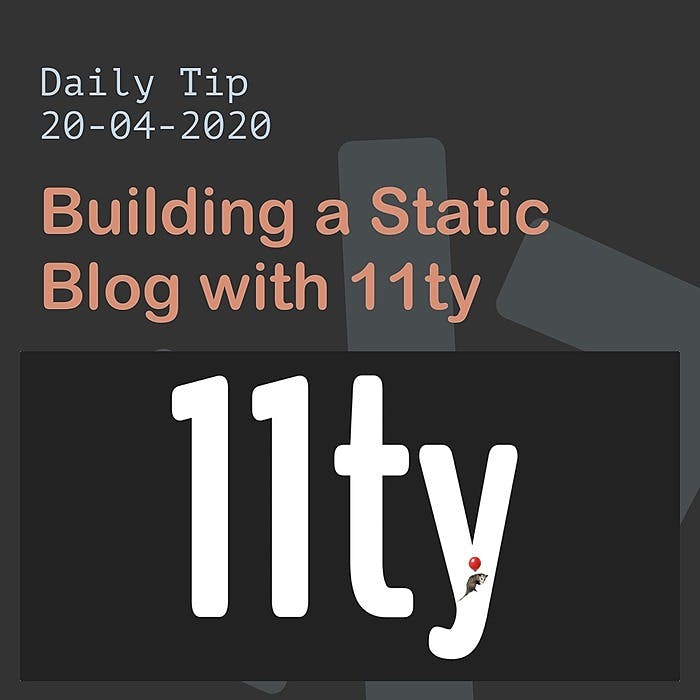 /how-to-build-a-static-blog-with-11ty-i29g3yx5 feature image