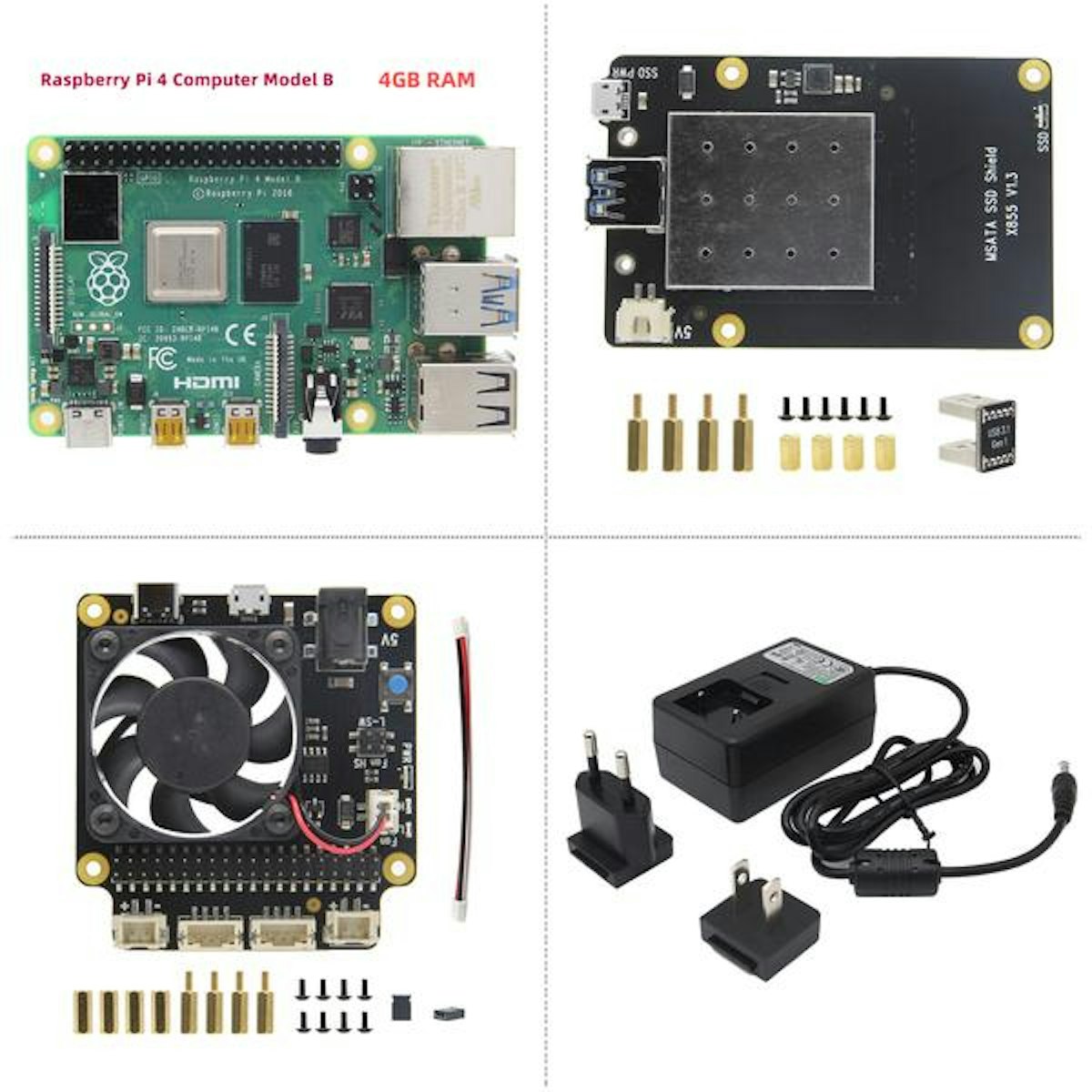 featured image - Raspberry Pi 4b mSata-SSD vs MicroSD