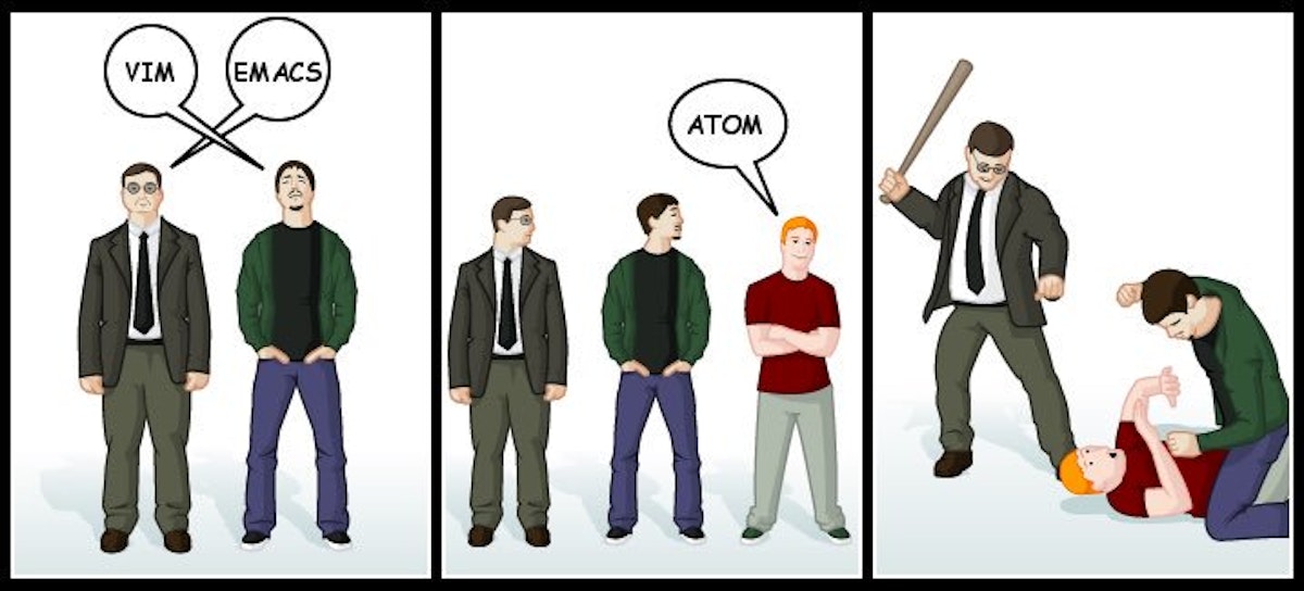 featured image - Configuración de Atom como un IDE de Python [Una guía práctica]