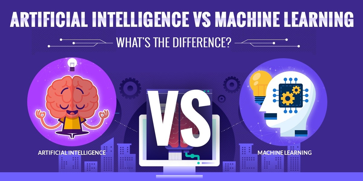 featured image - Artificial Intelligence Vs Machine Learning: What's the difference?