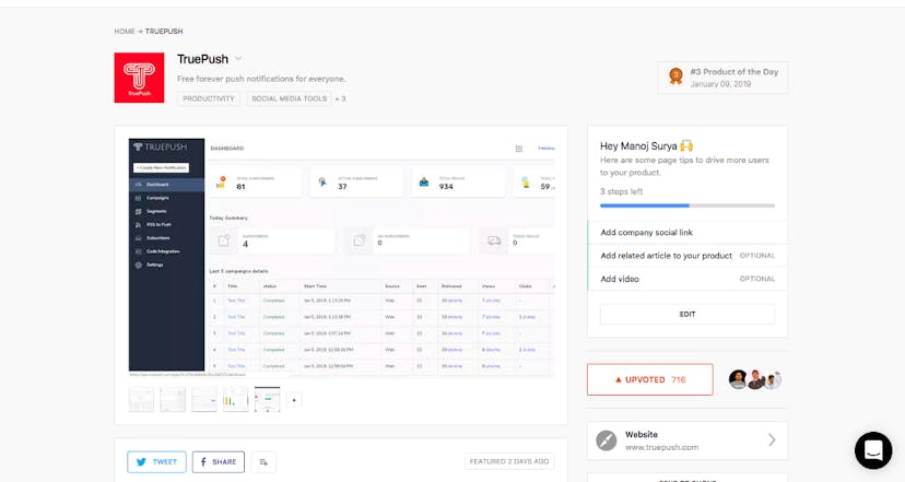/our-accidental-checklist-for-landing-on-3-on-producthunt-com-a0df54a7cd6f feature image
