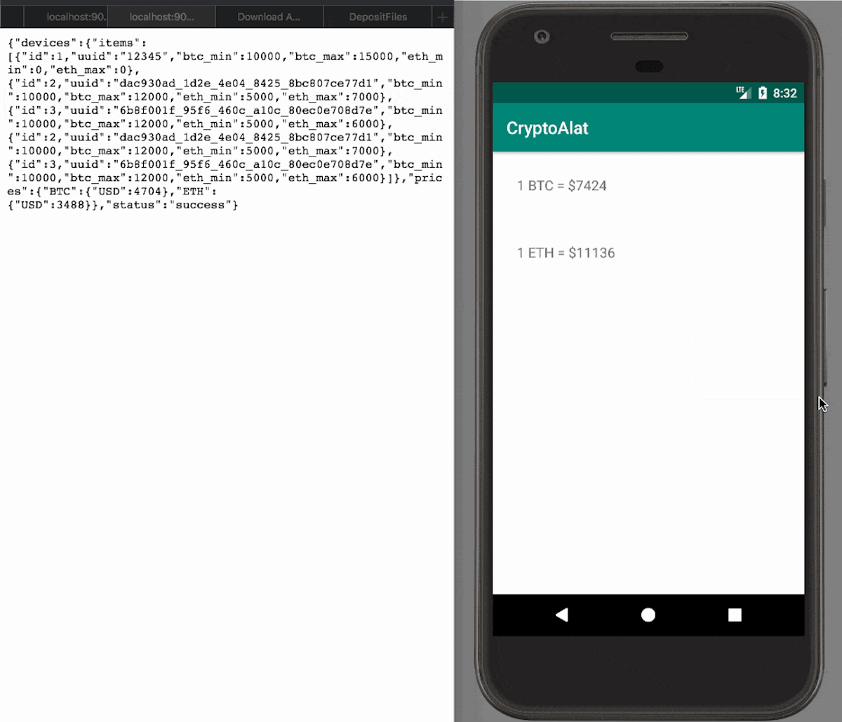 featured image - Build a cryptocurrency alert app using Kotlin and Go: Part 1 — The frontend