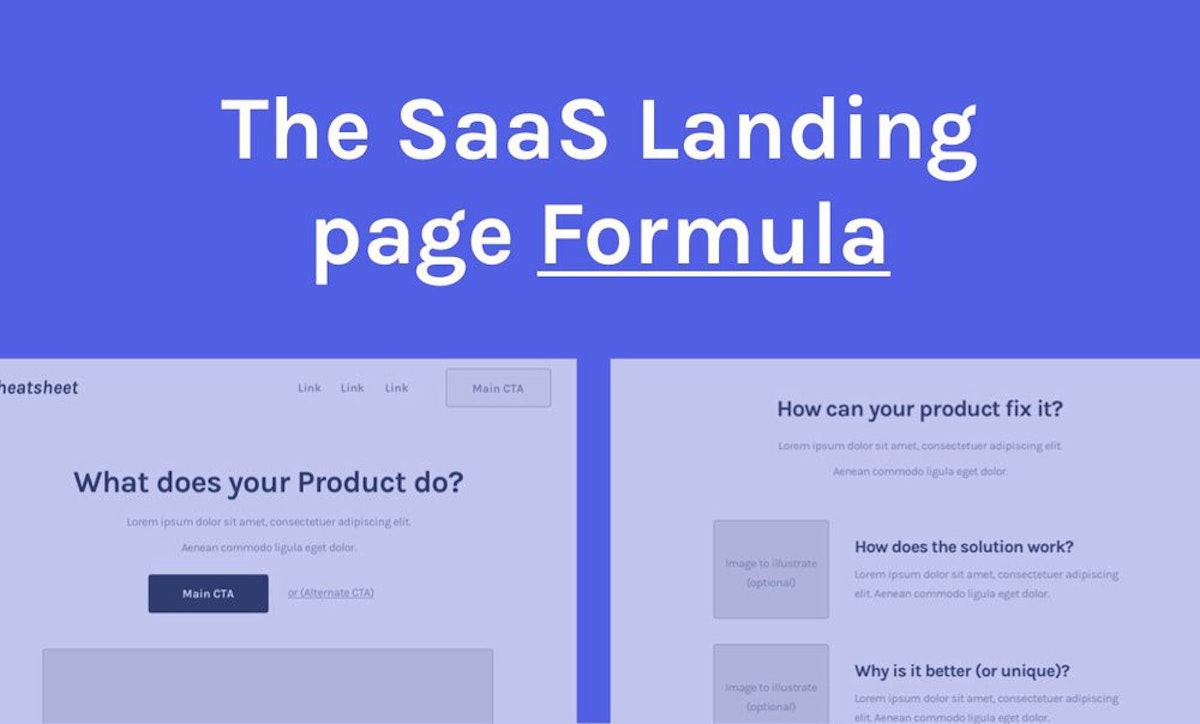 featured image - The Step-by-Step SaaS Landing page Formula [2019 edition]