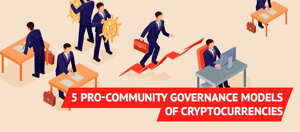 featured image - 5 Pro-Community Governance Models of Cryptocurrencies