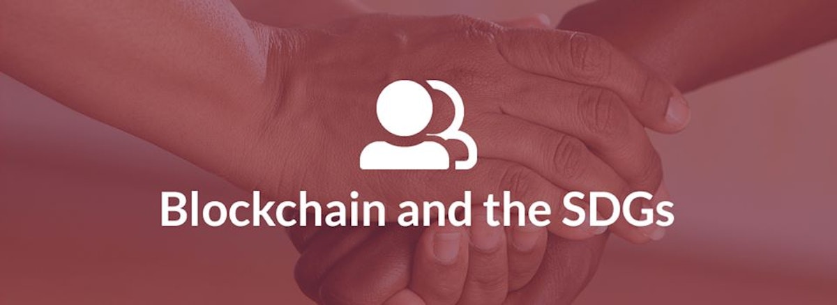 featured image - Blockchain and the Sustainable Development Goals