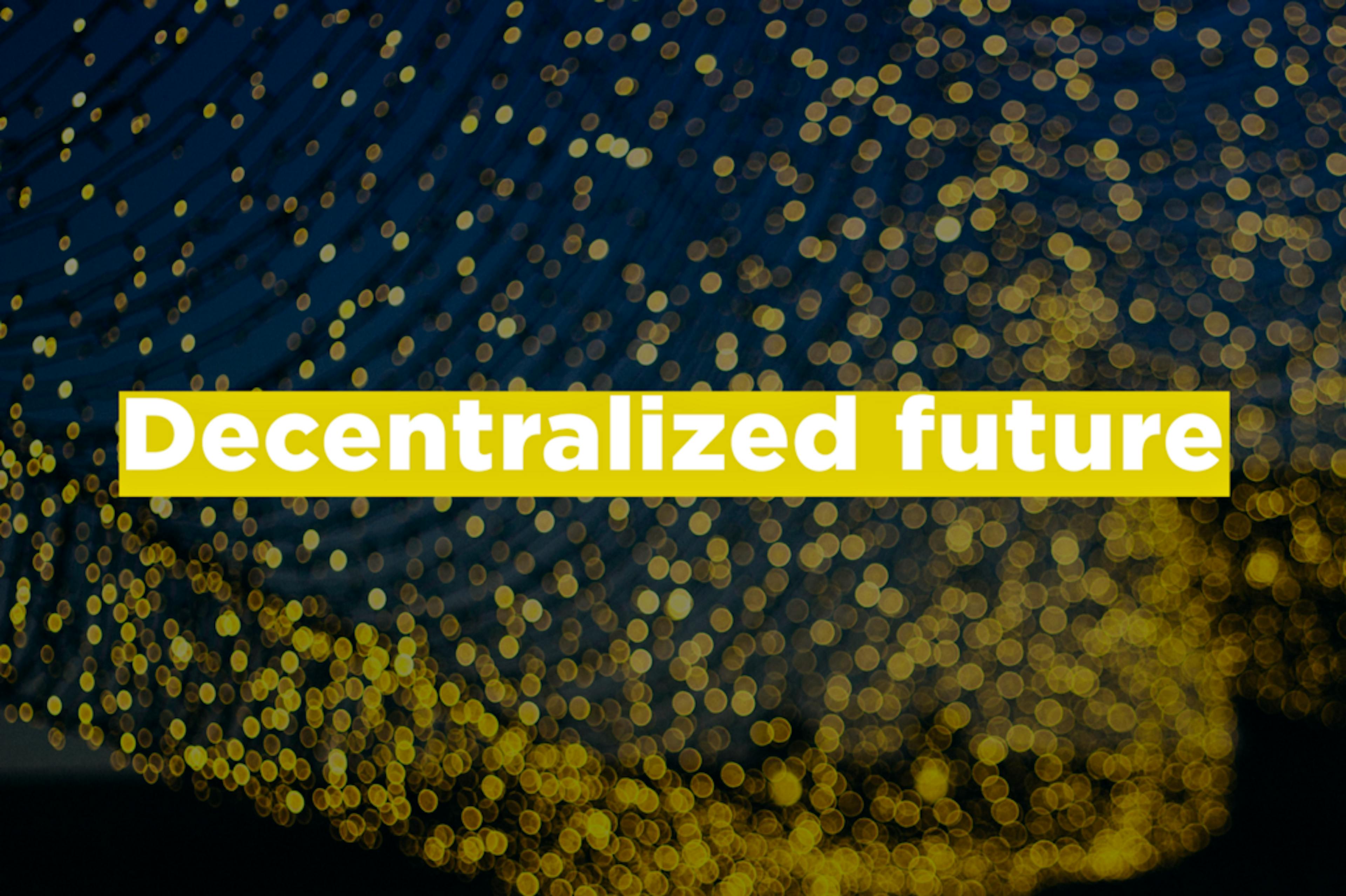 Evolving from Decentralization to Centralization