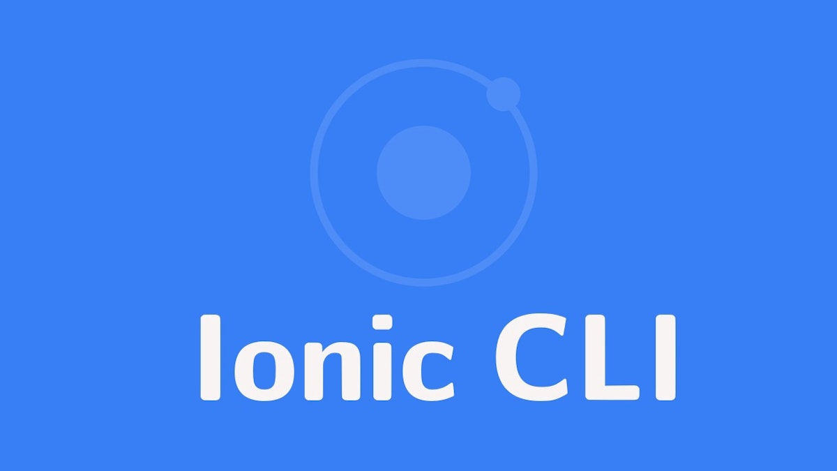 featured image - Ionic 2/3 CLI Reference