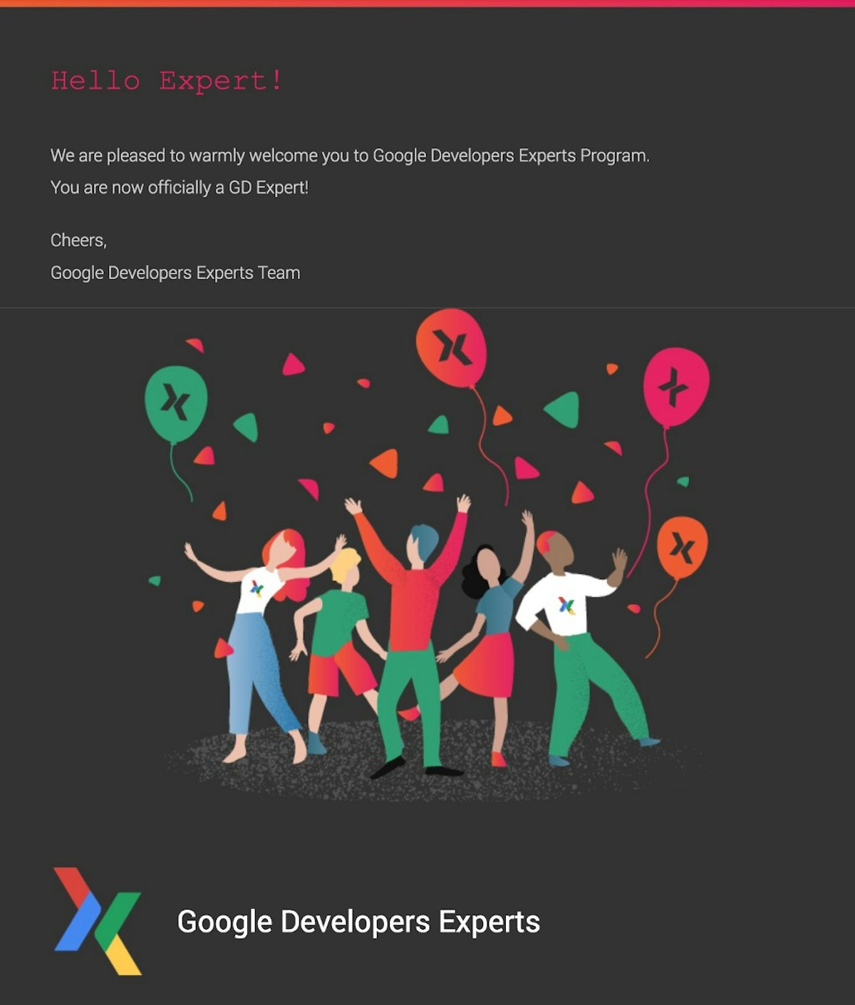 featured image - I am now a Google Developers Expert in Web Technologies!