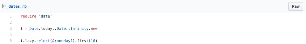 /how-to-quickly-get-the-dates-for-the-first-10-mondays-using-ruby-ce9066930ab6 feature image