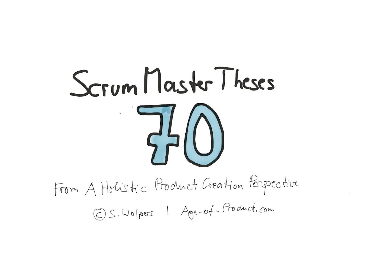featured image - 70 Scrum Master Theses