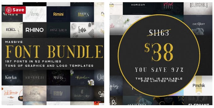 featured image - 15 Freshest Font Bundles for Web Designers, Developers, and Marketers