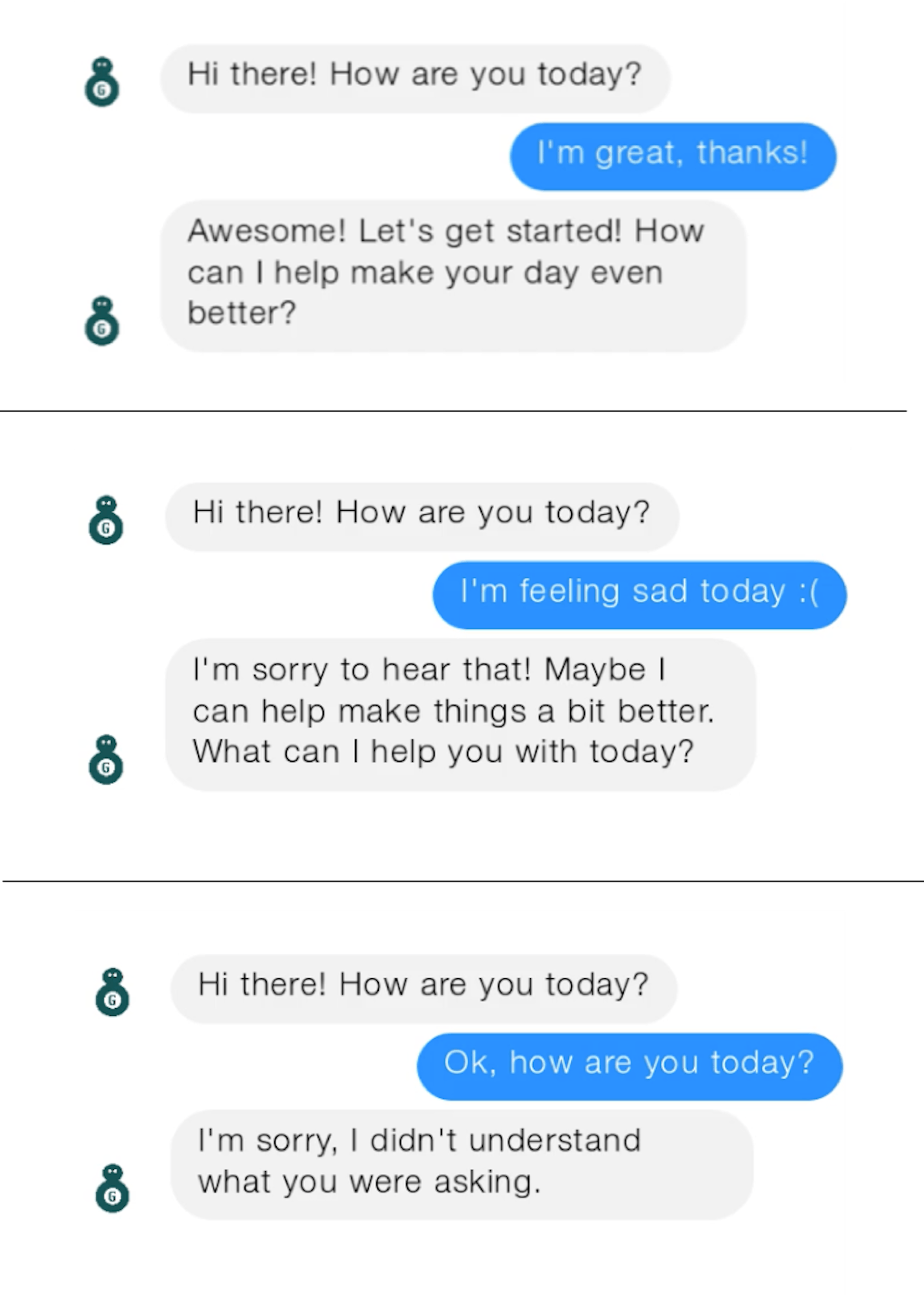 chatbot conversation conversational design build a bot