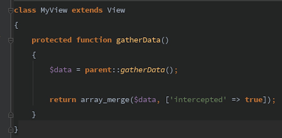 featured image - Data Interceptor for your views — Laravel 5.5