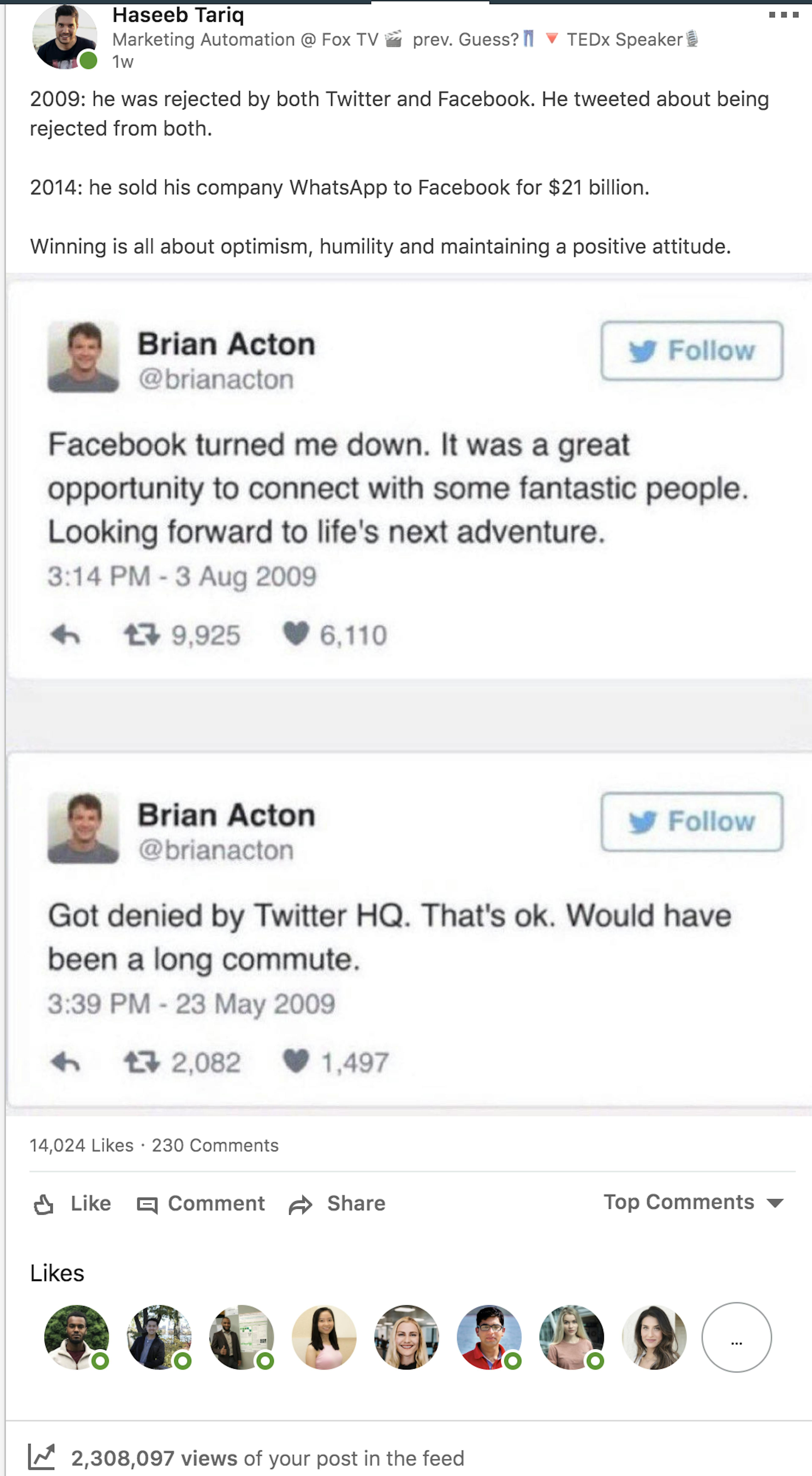 8 STEPS TO GETTING 2 MILLION LINKEDIN VIEWS IN UNDER 24 HOURS