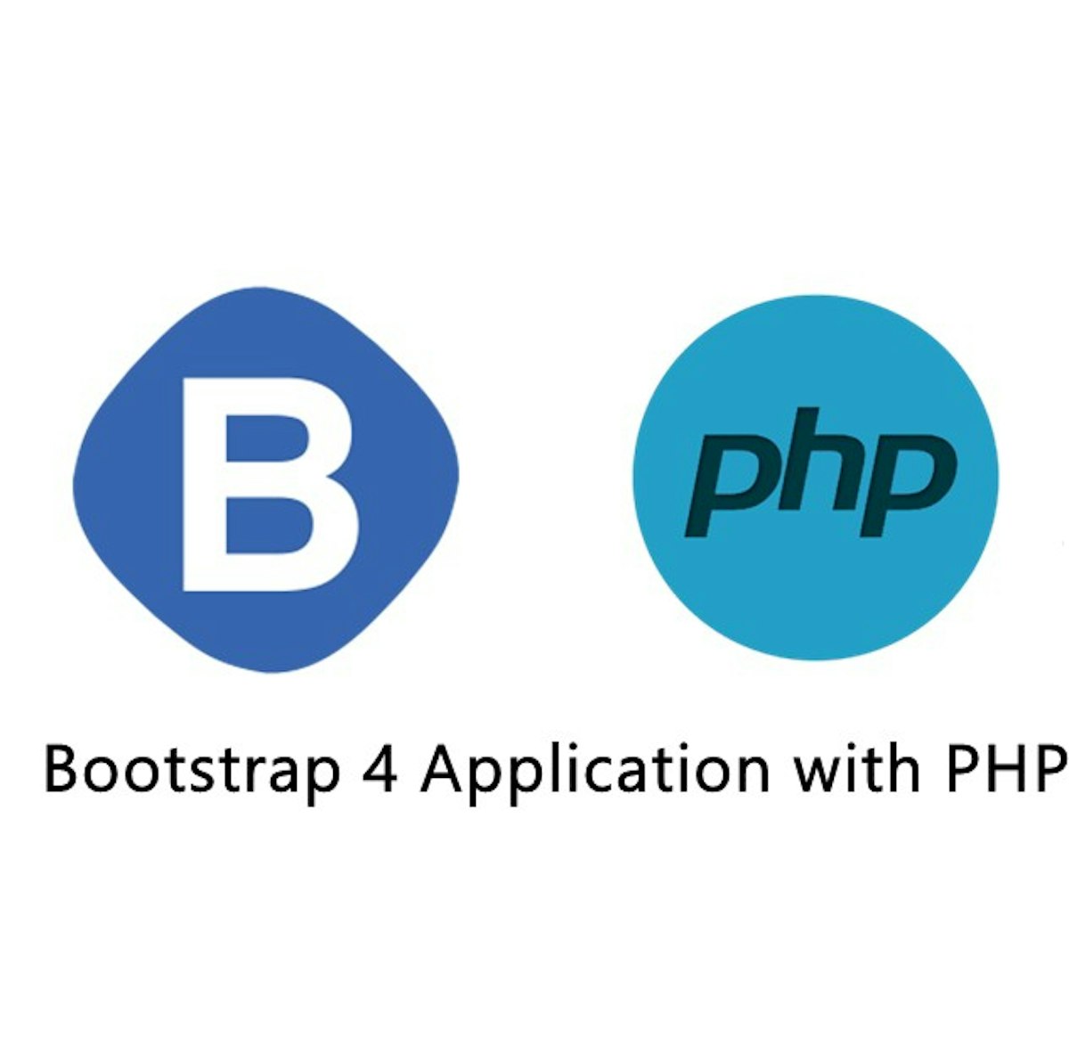 featured image - Bootstrap 4 Application with PHP