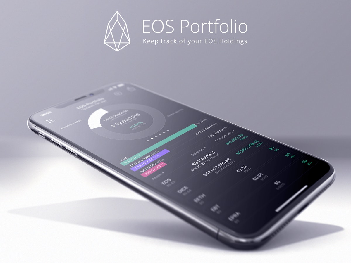 featured image - EOS Portfolio Tracker App. Manage Your Tokens Anywhere & Anytime