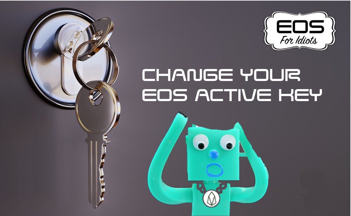 /eos-for-idiots-how-to-change-your-eos-active-key-using-greymass-38760d3282b9 feature image