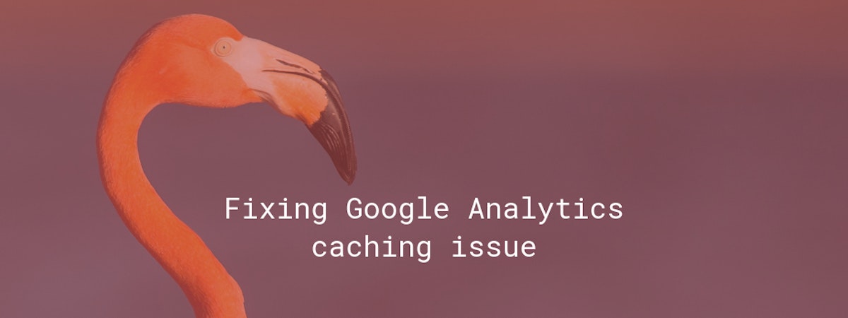 featured image - Fixing Google Analytics caching issue