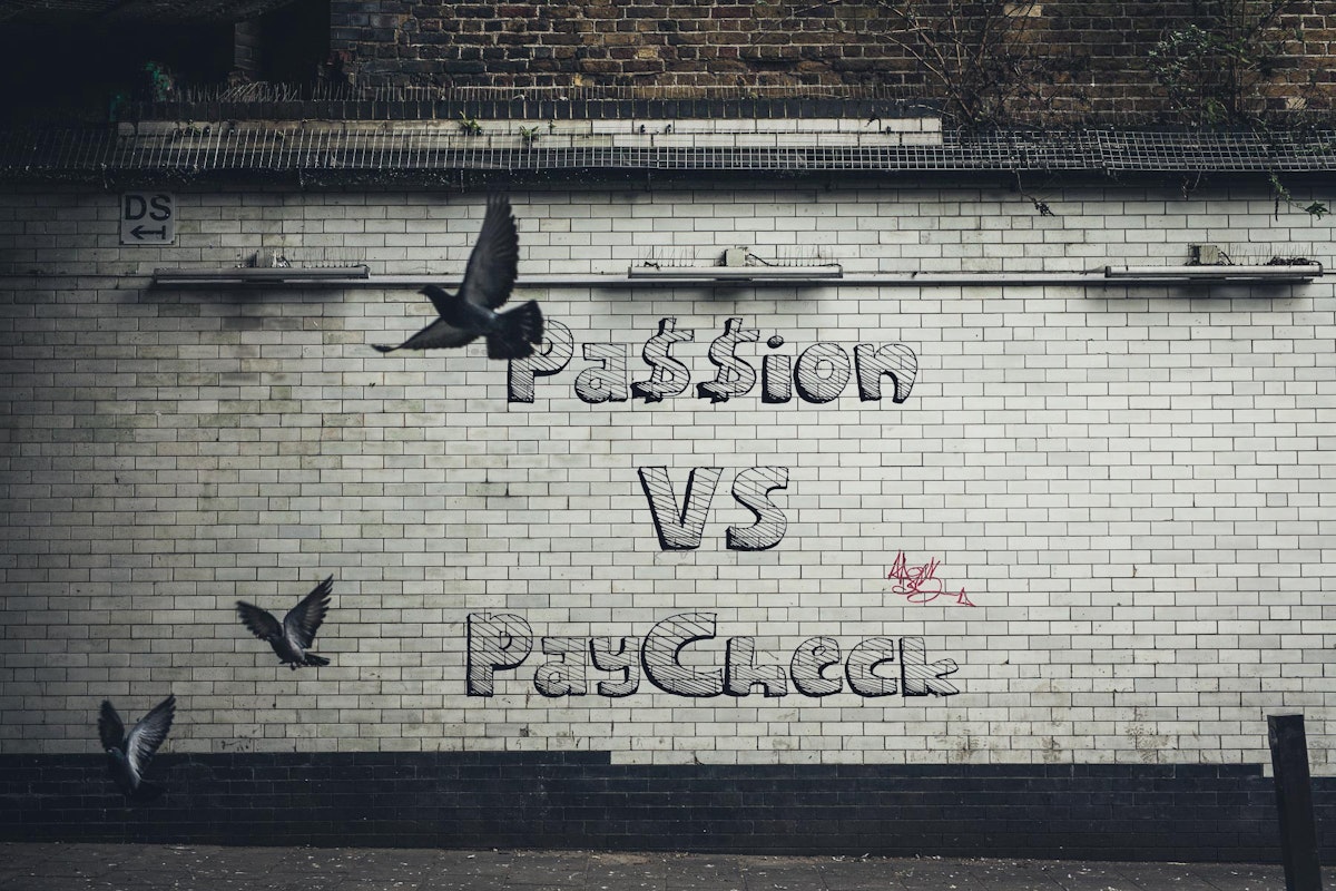 featured image - Passion vs Paycheck