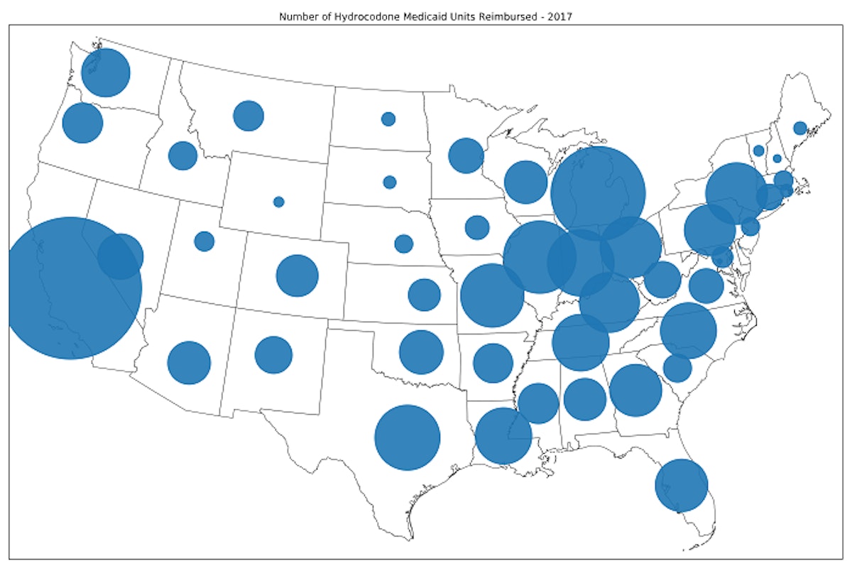 featured image - Visualizing State Drug Utilization Data Sets