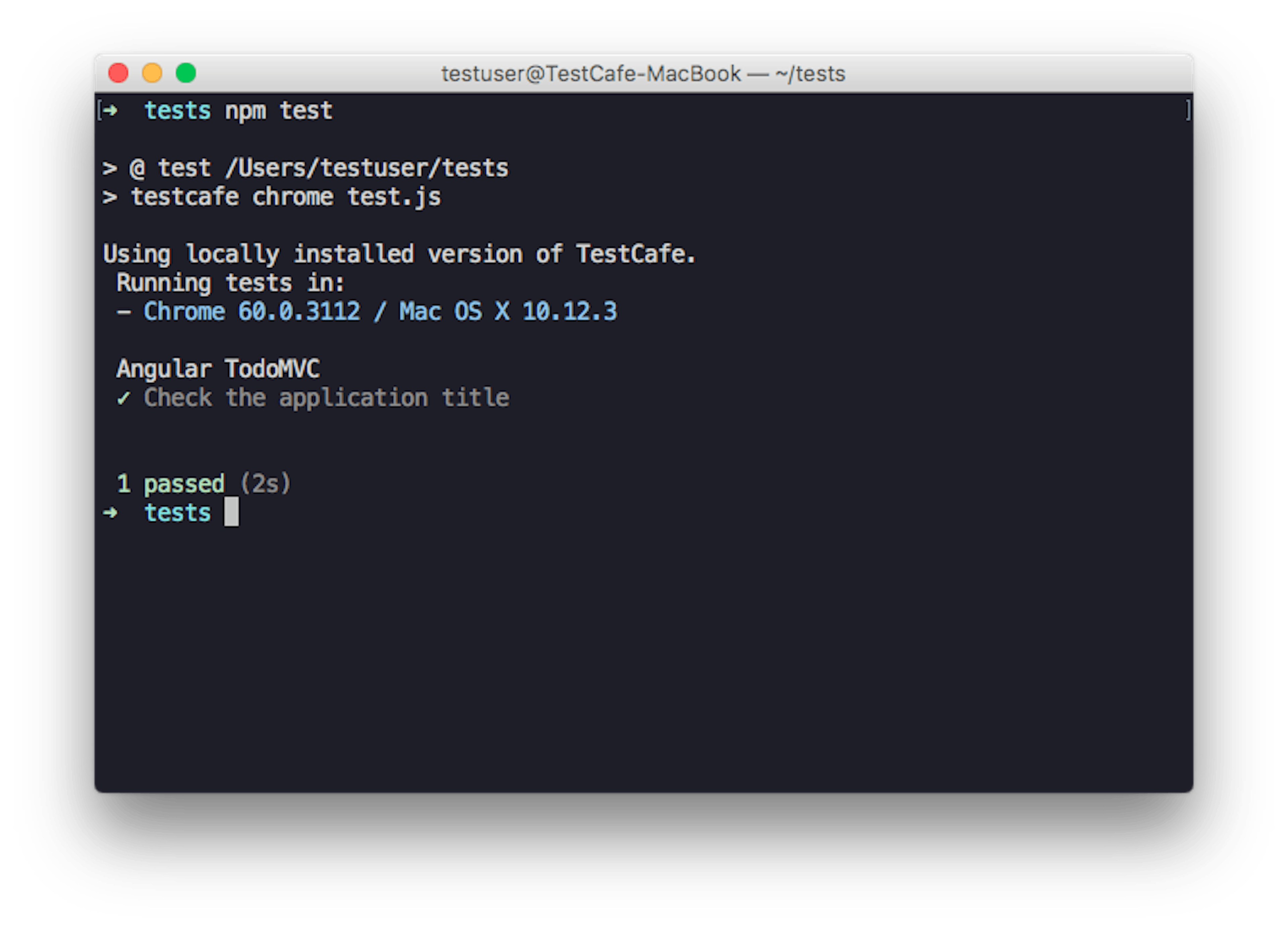 E2E Testing AngularJS applications with TestCafe