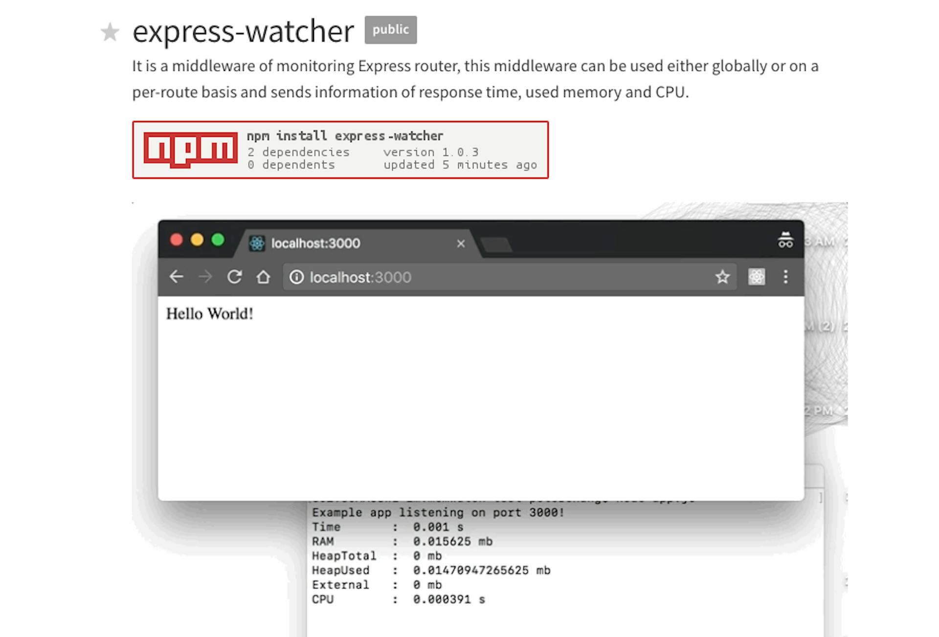 featured image - [Express.js] Measuring performance of HTTP Request