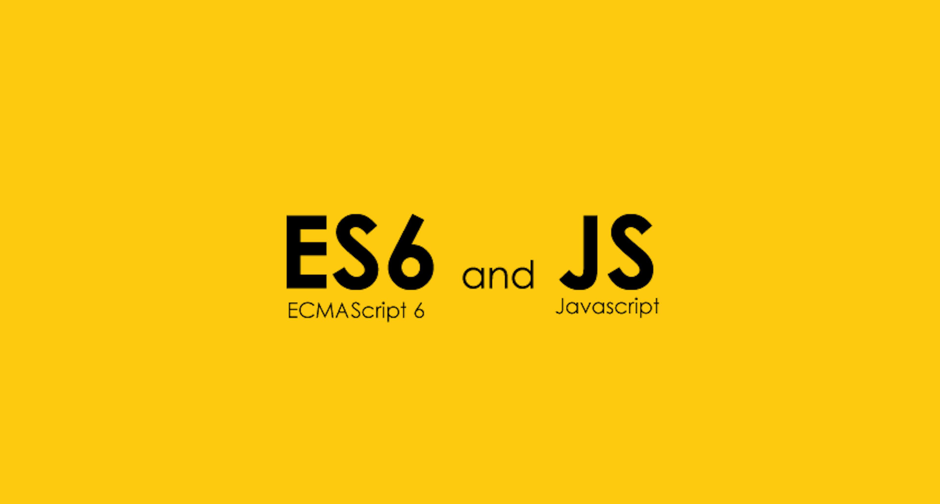 Awesome features you must be using in JavaScript ES6!