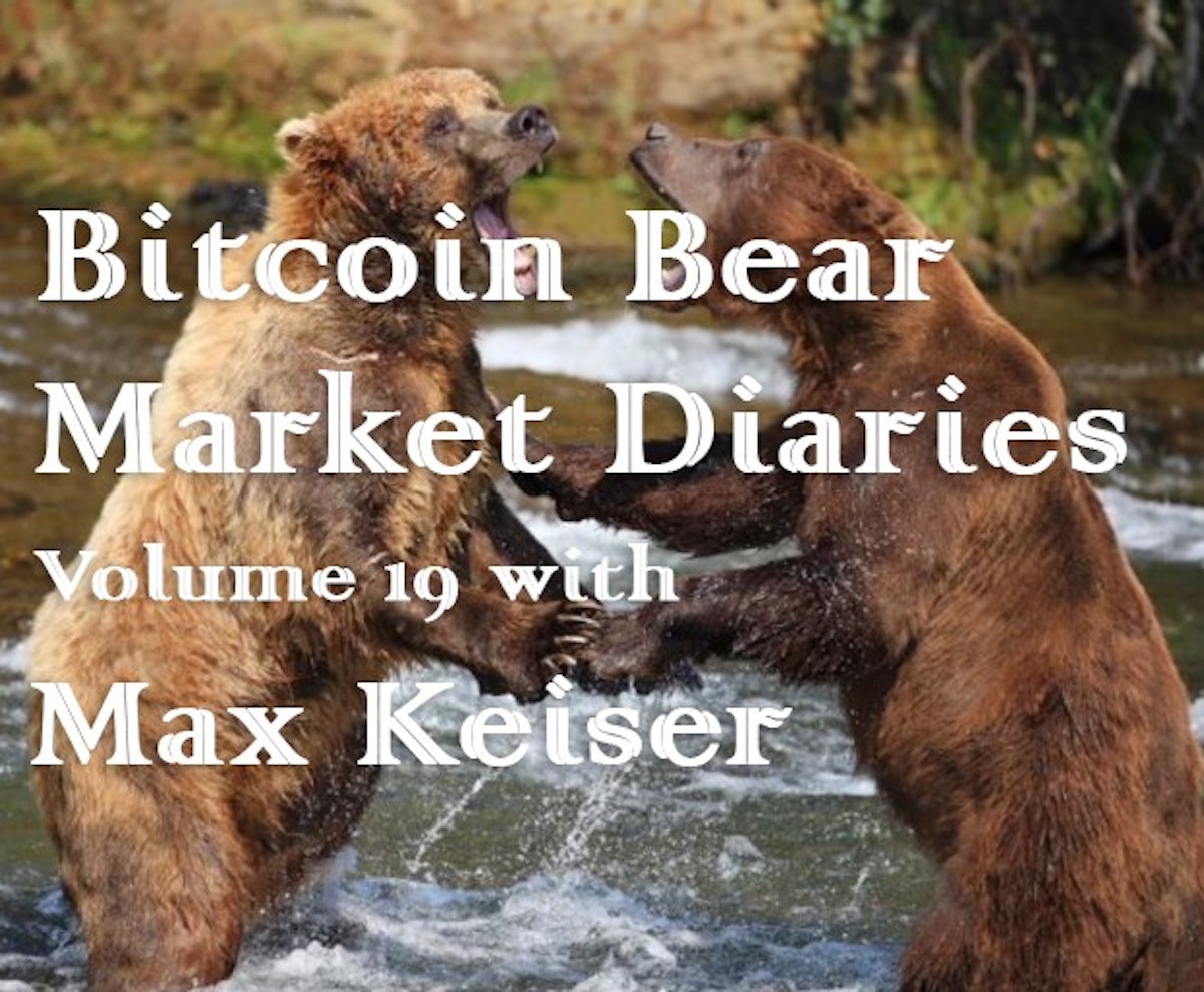 featured image - Bitcoin Bear Market Diaries Volume 19 Max Keiser