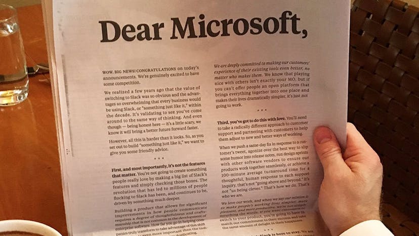 /dear-slack-get-over-microsoft-you-have-a-bigger-problem-7e2e3723c877 feature image
